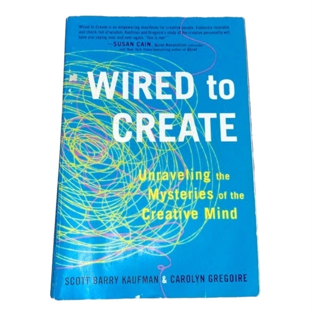 Wired to create book unraveling the mysteries of the creative mind